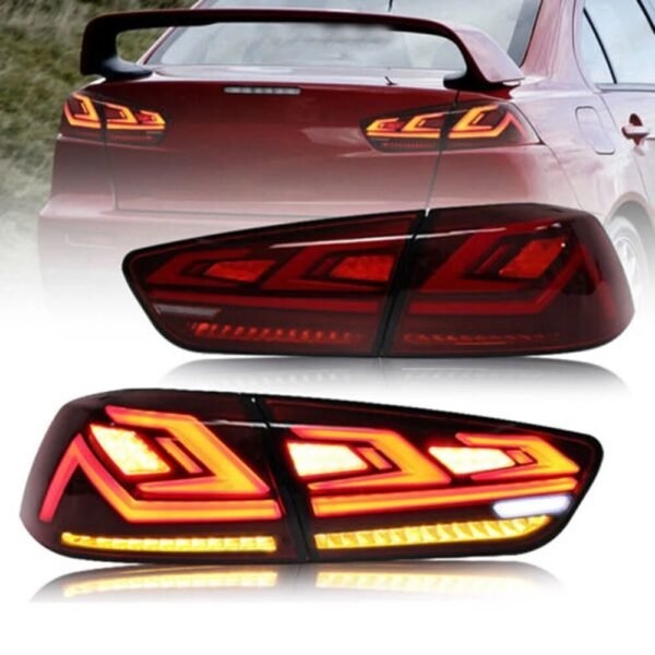 Mitsubishi Lancer EVO 2007-2017 LED taillights - Image 3